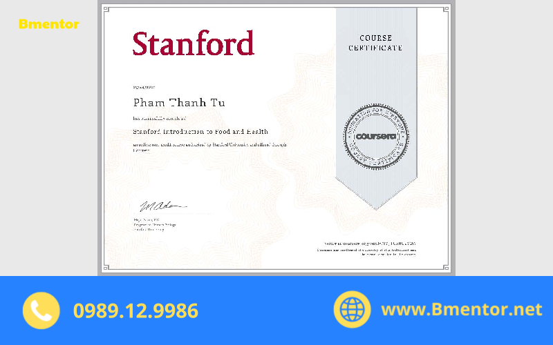 chứng chỉ Coursera có giá trị không