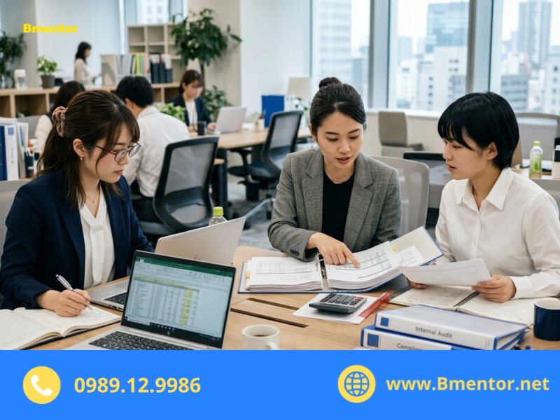 công việc của thực tập sinh kiểm toán