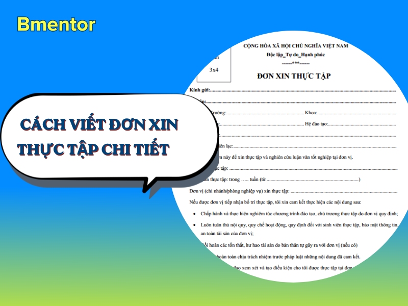 đơn xin thực tập