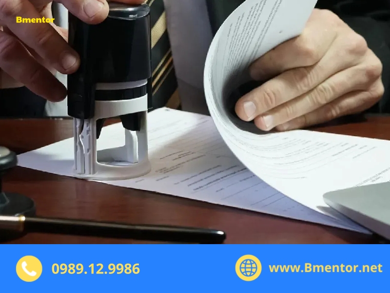quy định về dấu mộc thực tập