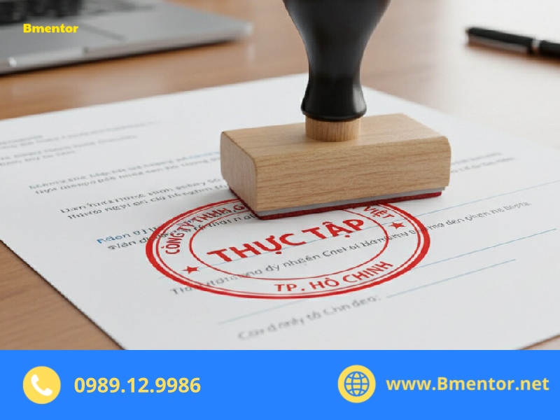 quy định về dấu mộc thực tập