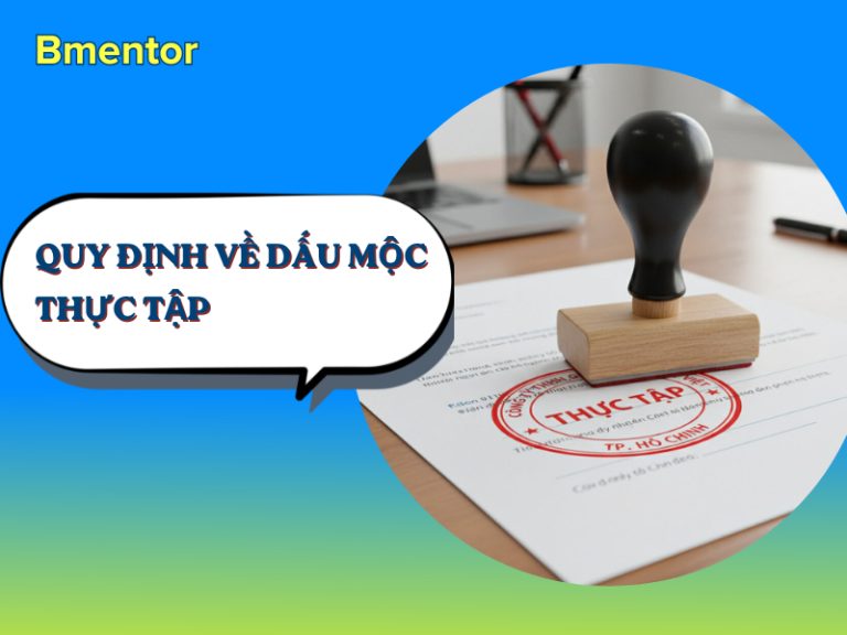 quy định về dấu mộc thực tập