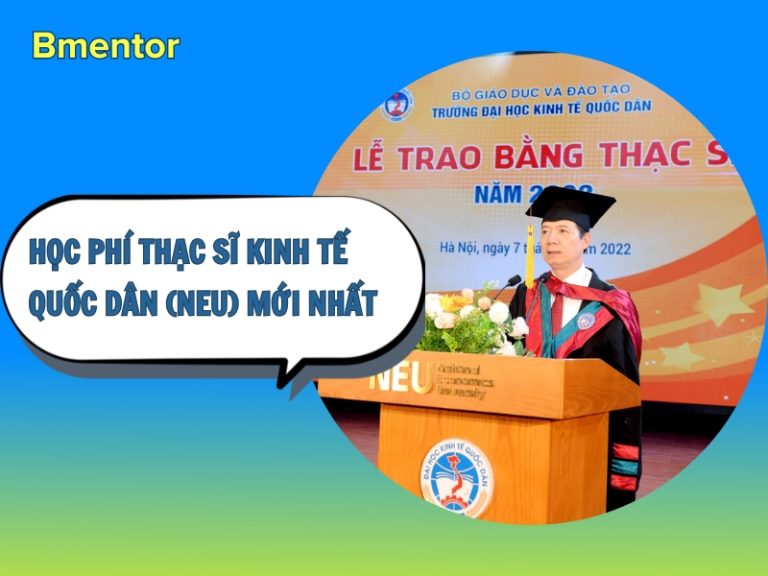 học phí thạc sĩ kinh tế quốc dân