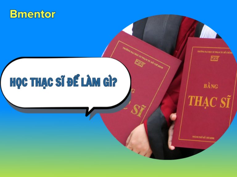 hoc thac si de lam gi